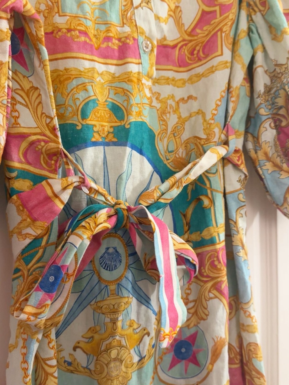 La Ragazze Italy linen dress! ⚓️🩵🌷 - Picture 4 of 11